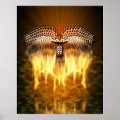 Vögel im Flug Poster (Vorne)