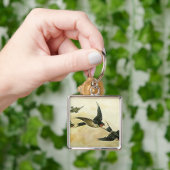 Vögel im Flug Schlüsselanhänger (Hand)