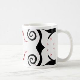 Vögel im Flug v4 Kaffeetasse