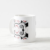 Vögel im Flug v4 Kaffeetasse (Vorderseite Links)