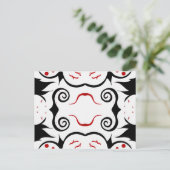 Vögel im Flug v4 Postkarte (Stehend Vorderseite)