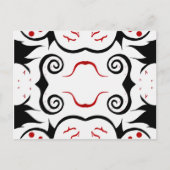 Vögel im Flug v4 Postkarte (Vorderseite)