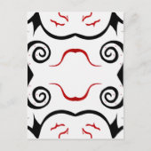 Vögel im Flug v4 Postkarte (Vorderseite)