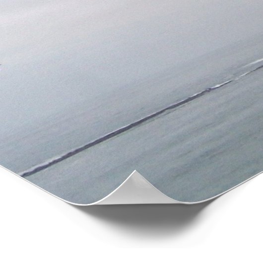 Vögel im Flugplakat Poster (Ecke)