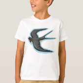 Vögel im Flugzeug T-Shirt (Vorderseite)