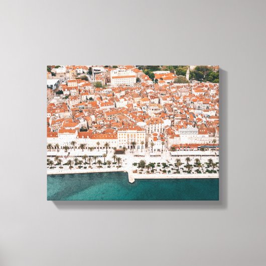 Vögel im Foto der Stadt Leinwanddruck (Vorderseite)