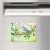 Vogel im Frühling Magnet (In Situ (Geschirrspüler))
