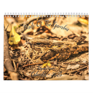Vögel im Gambia-Kalender Kalender