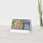 Vögel im Garten Ankündigung (Vorderseite)