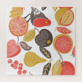 Vögel im Garten der üppigen Frucht Puzzle (Horizontal)