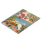 Vögel im Garten Notizblock (Linke Seite)