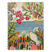 Vögel im Garten Notizblock (Vorderseite)