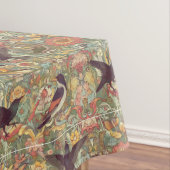 Vögel im Garten: William Morris Inspiriert Tischdecke (Beispiel)