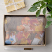 Vögel im Herbst Ahornbaum Seidenpapier (Geschenk)