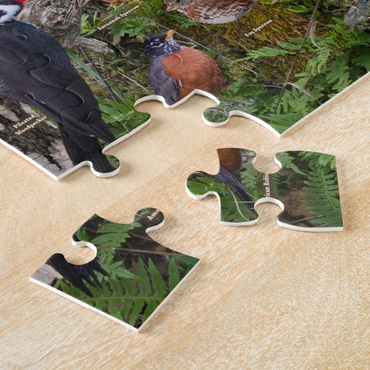 Vögel im Hinterhof der Prinz-Eduard-Insel Puzzle (Seite)