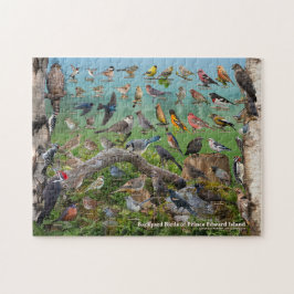 Vögel im Hinterhof der Prinz-Eduard-Insel Puzzle
