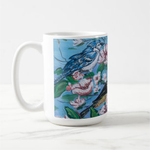 Vögel im Hinterhof Niedlich Kaffeetasse