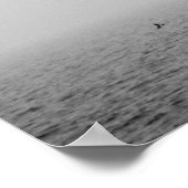 Vögel im Nebel Poster (Ecke)