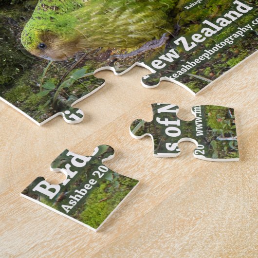 Vögel im neuseeländischen Puzzle (Seite)