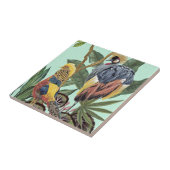 Vögel im Paradies - Große Vögel Fliese (Seite)