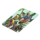 Vögel im Paradies - Große Vögel Magnet (Linke Seite)