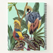 Vögel im Paradies - Große Vögel Notizblock (Rückseite)