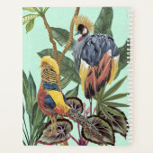 Vögel im Paradies - Große Vögel Planer (Rückseite)