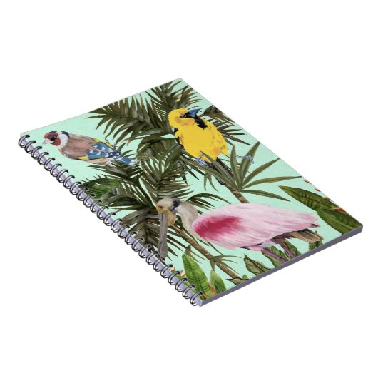 Vögel im Paradies Notizblock (Rechte Seite)