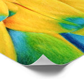 Vogel im Paradies Poster (Ecke)