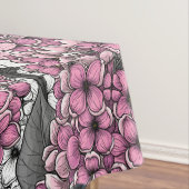 Vögel im Rosa-lila-Garten Tischdecke (Beispiel)