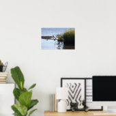 Vögel im Wasserplakat Poster (Heimbüro)