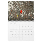 Vögel im Winter Kalender (Mär 2027)