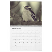 Vögel im Winter Kalender (Feb 2027)