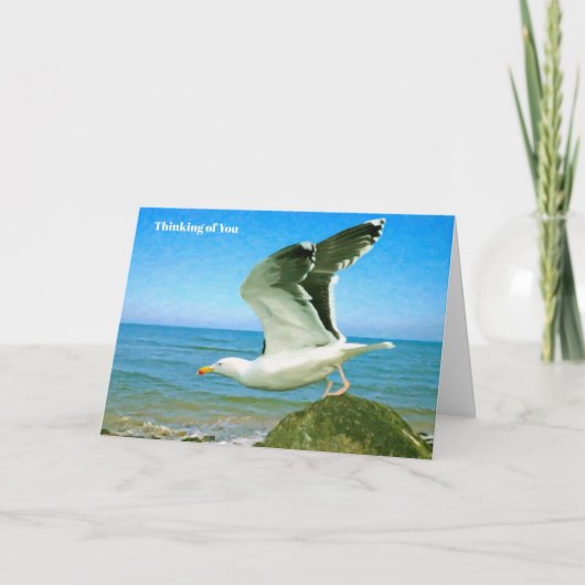 Vogel-Image für Get well-Karte Karte (Vorderseite)