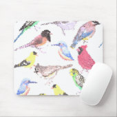 Vögel in Amerika - Mosaike von Haustieren und Wild Mousepad (Mit Mouse)