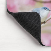 Vogel in Blossom Tree Mousepad (Ecke)
