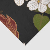 Vogel in Blume Bloom Seidenpapier (Ausschnitt)