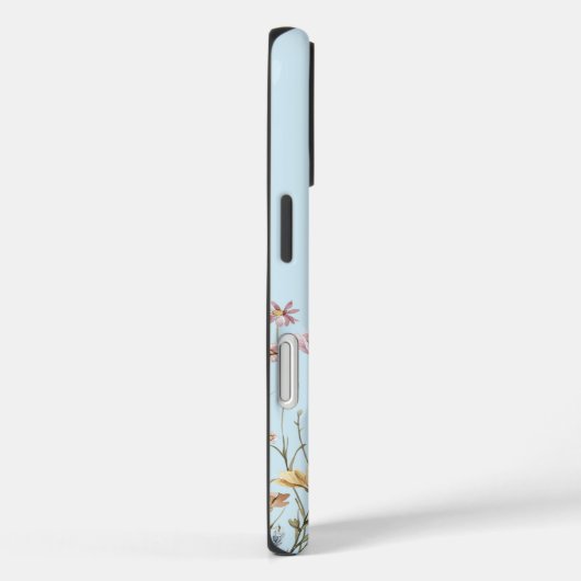 Vögel in Blume Case-Mate iPhone Hülle (Rückseite / Rechts)