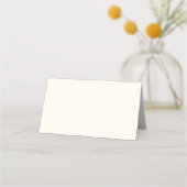 Vogel in Blumen Hochzeit Platzkarte (Rückseite)