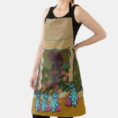 Vögel in der Galerie All-over-Print-Schürze Schürze (InSitu)