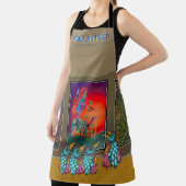 Vögel in der Galerie All-over-Print-Schürze Schürze (InSitu)