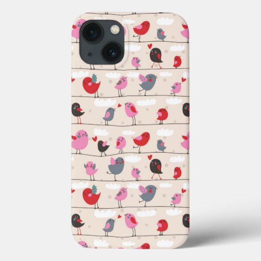 Vögel in der Liebe Case-Mate iPhone Hülle (Rückseite)