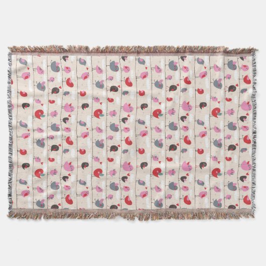 Vögel in der Liebe Decke (Vorderseite)