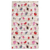 Vögel in der Liebe Kleine Geschenktüte (Vorderseite)