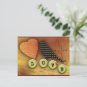 Vögel in der Liebe Postkarte (Stehend Vorderseite)