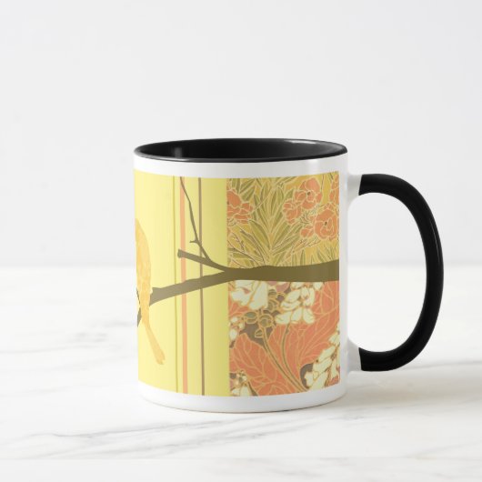 Vögel in der Liebe-Tasse Tasse (Rechts)