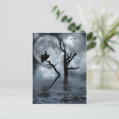 Vögel in der Nacht Postkarte (Stehend Vorderseite)