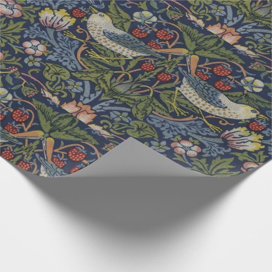 Vögel in der Natur Geschenkpapier (Ecke)