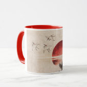 Vögel in der Sonne Tasse (Vorderseite Links)