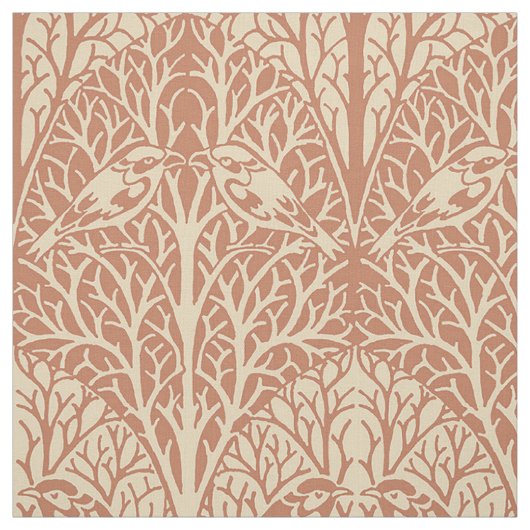 Vögel in Dicke, Farben der Wüste, Blume Stoff (Muster)